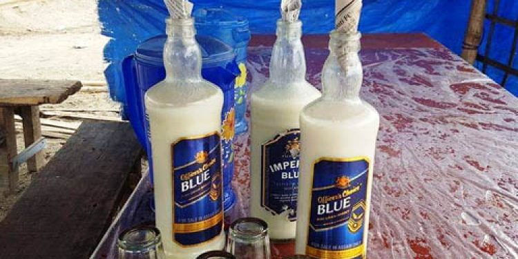 Woman arrested for selling illicit liquor.