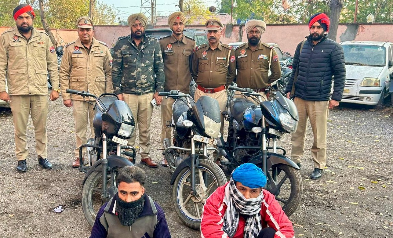 Drug tariffing, theft cases cracked; two arrested  
