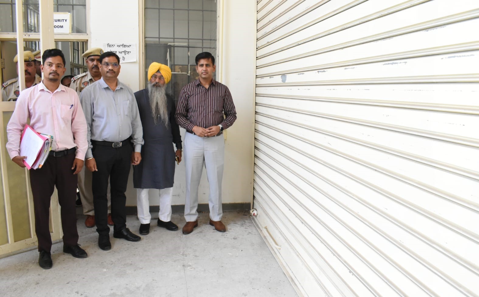 DC inspects District level EVM warehouse in Jalandhar