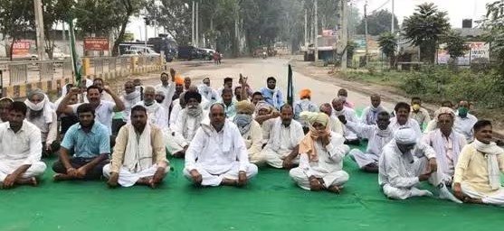 Farmers begin indefinite strike on Jalandhar-Phagwara highway