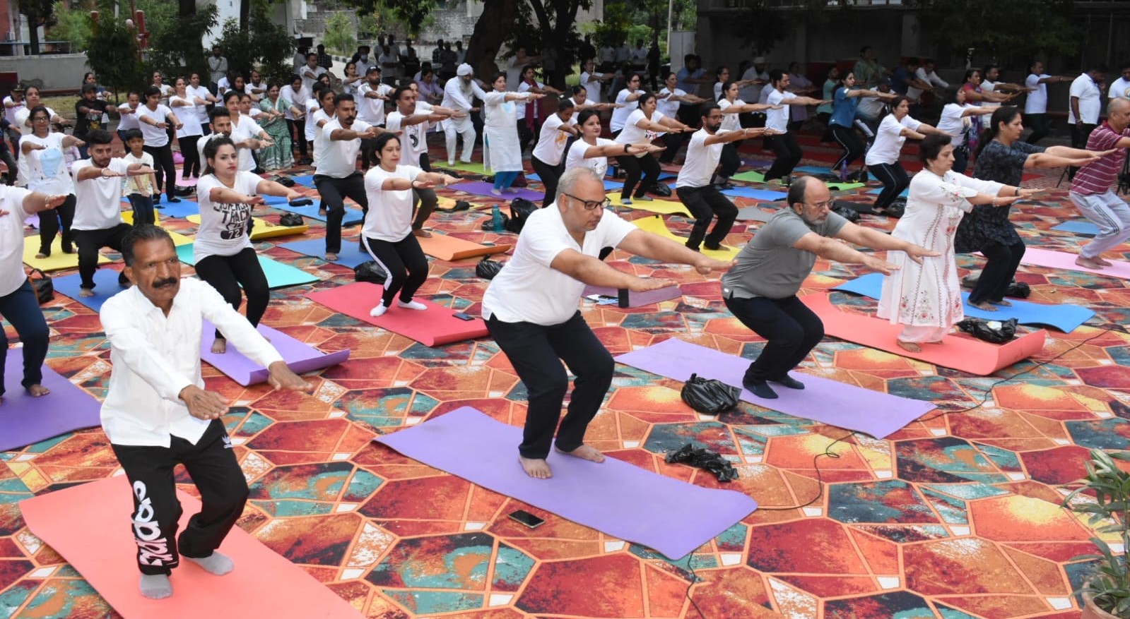 Make Yoga  integral part of life; participants to people