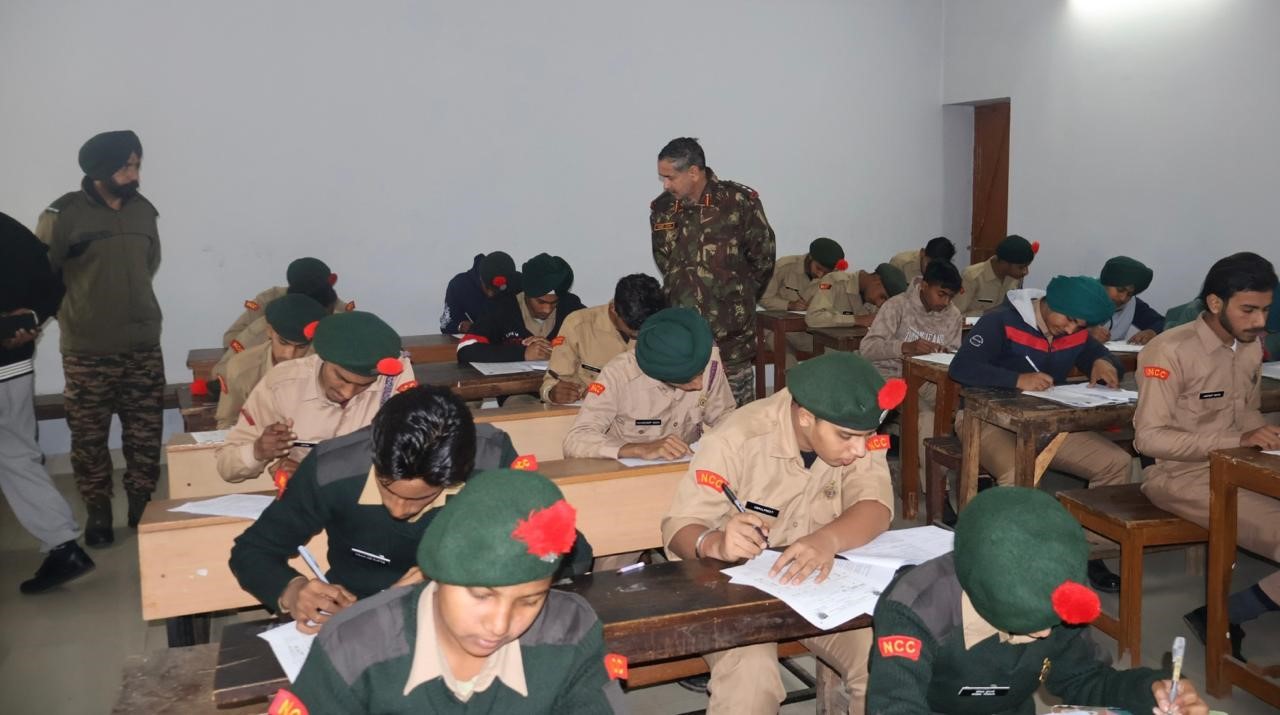 Three thousand NCC cadets appeared in A certificate course  