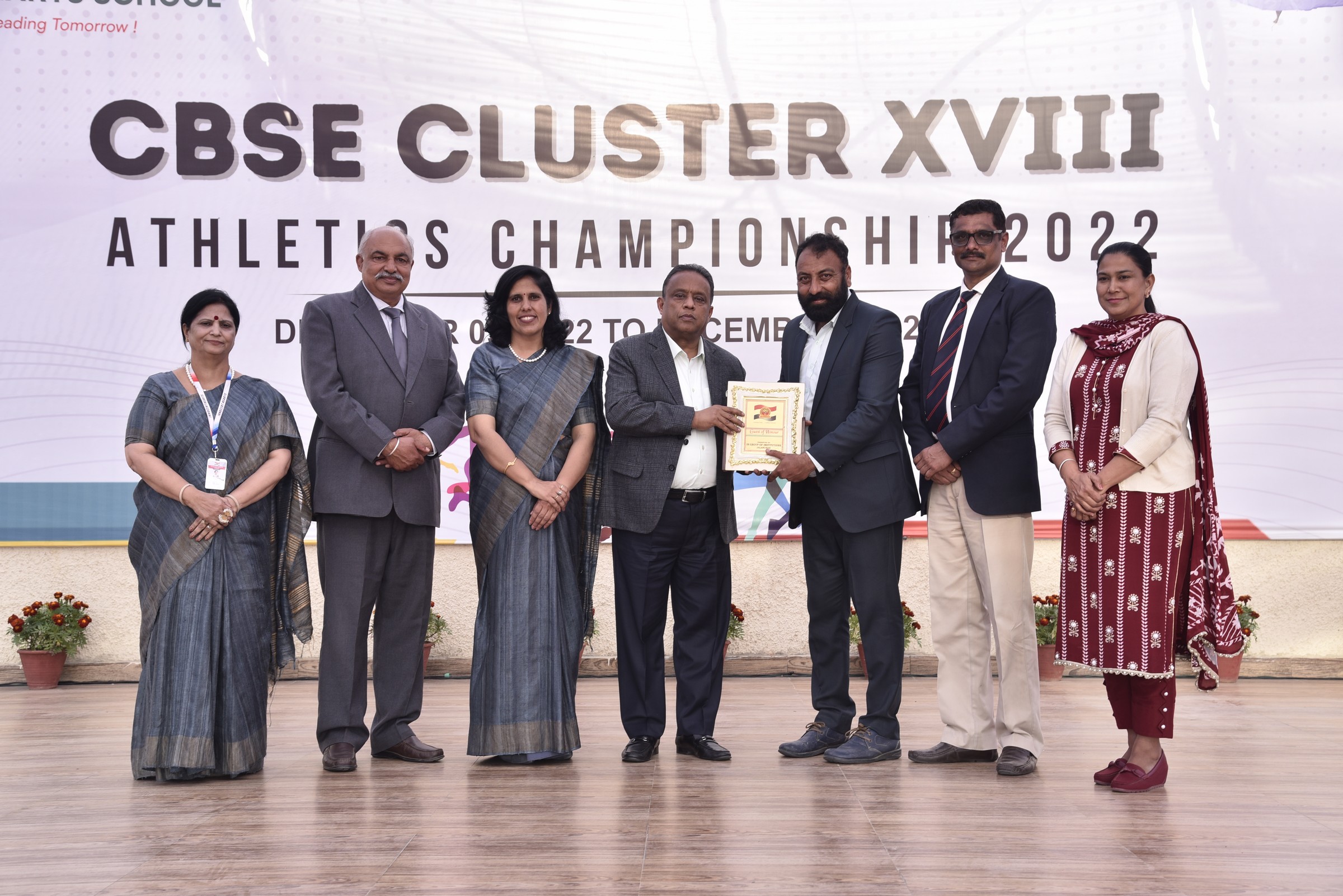 CBSE Cluster XVIII Athletic Meet 2022 concludes at Innocent Hearts, Khalsa Academy Mehta, Amritsar won the overall trophy