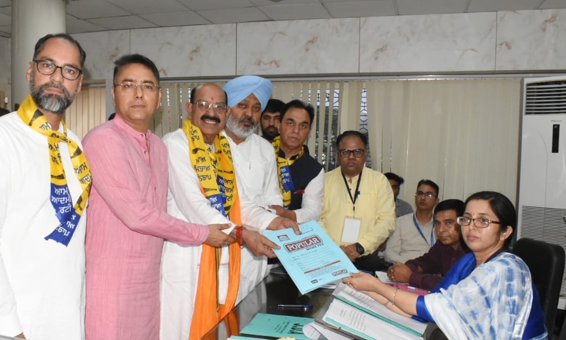 Twenty-three candidates filed thirty-five-nomination papers for Jalandhar West bye-election