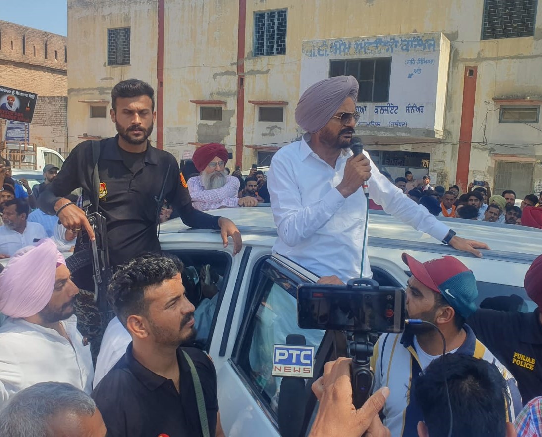 Sidhu Moosewala’s father canvasses against Punjab Government in Nurmahal