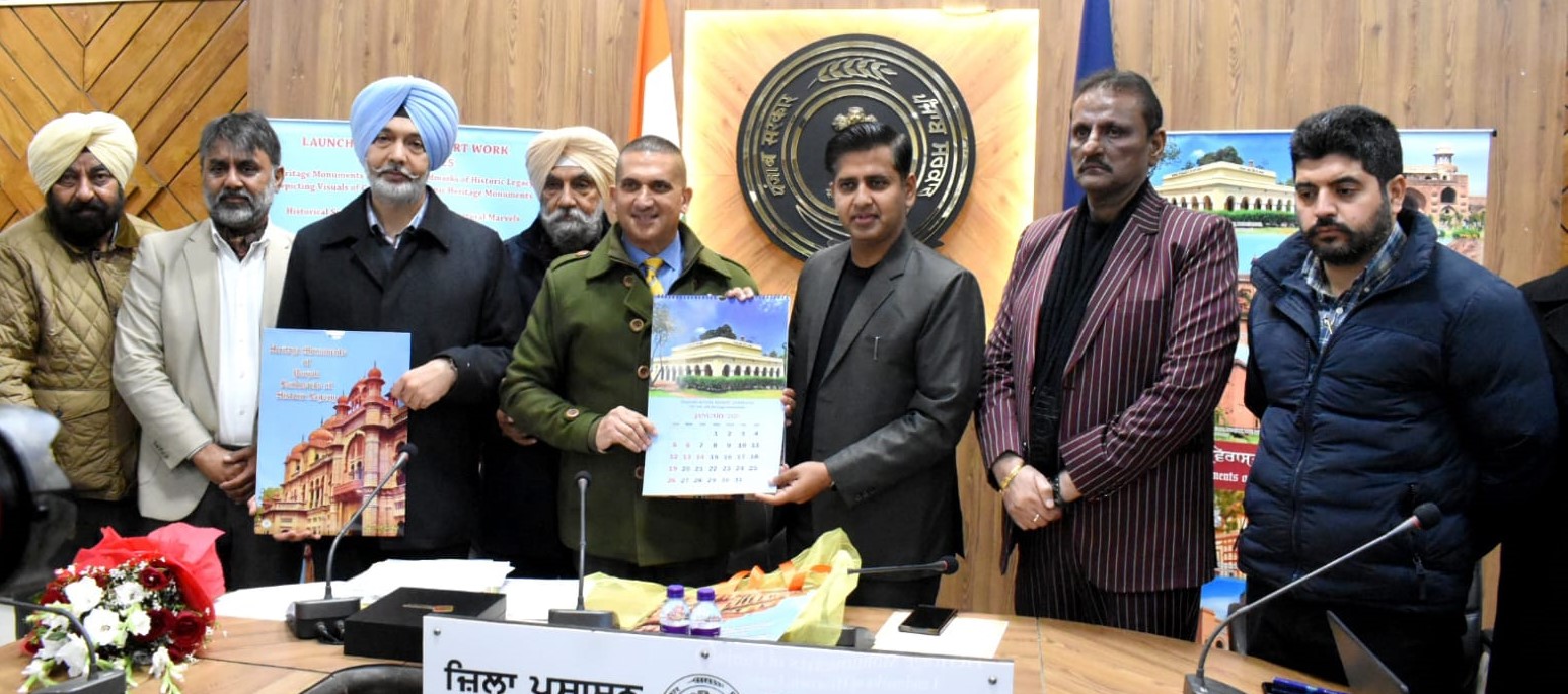 Heritage Monuments of Punjab; calendar, documentary released.