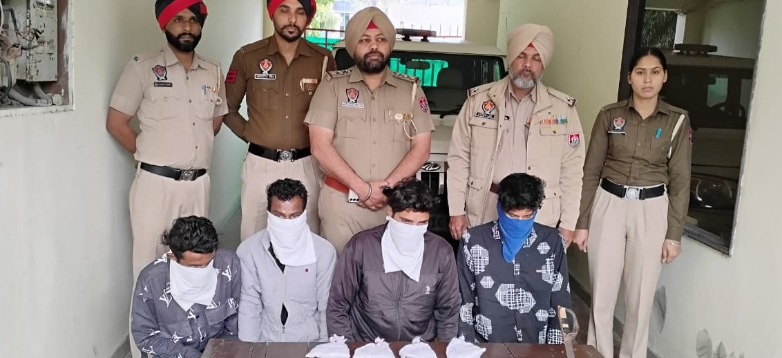 Five drug peddlers arrested under NDPS Act 