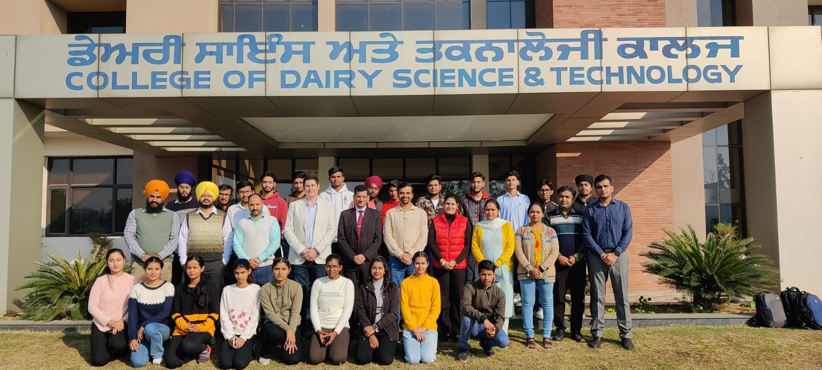 College of Dairy Science and Technology host international Visiting professor