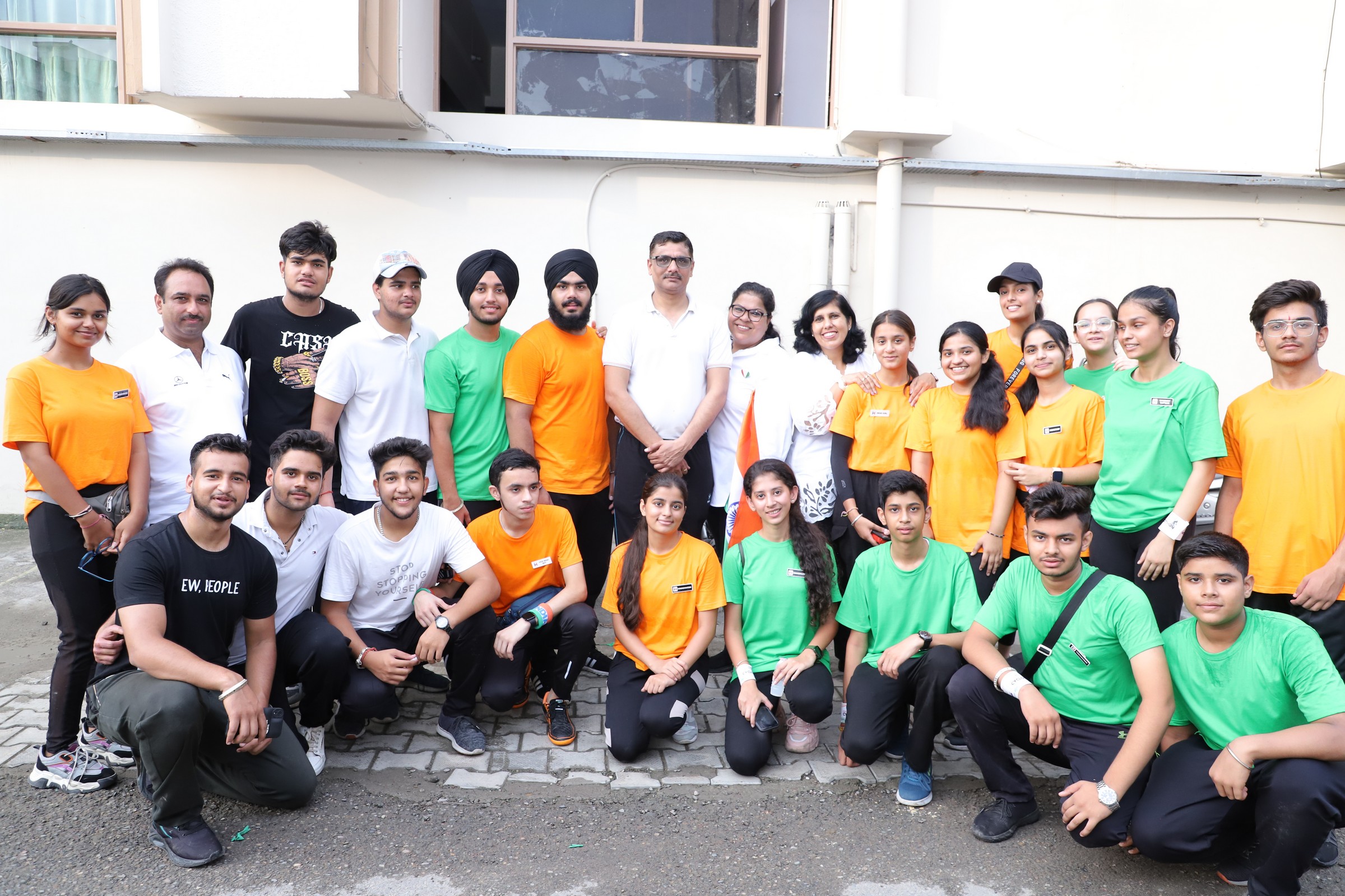 Innocent Hearts brimming with patriotism: Students gave message of 'Meri Mati, Mera Desh' through Cyclothon