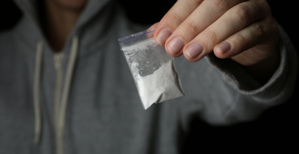 Drug addict arrested for consuming heroin