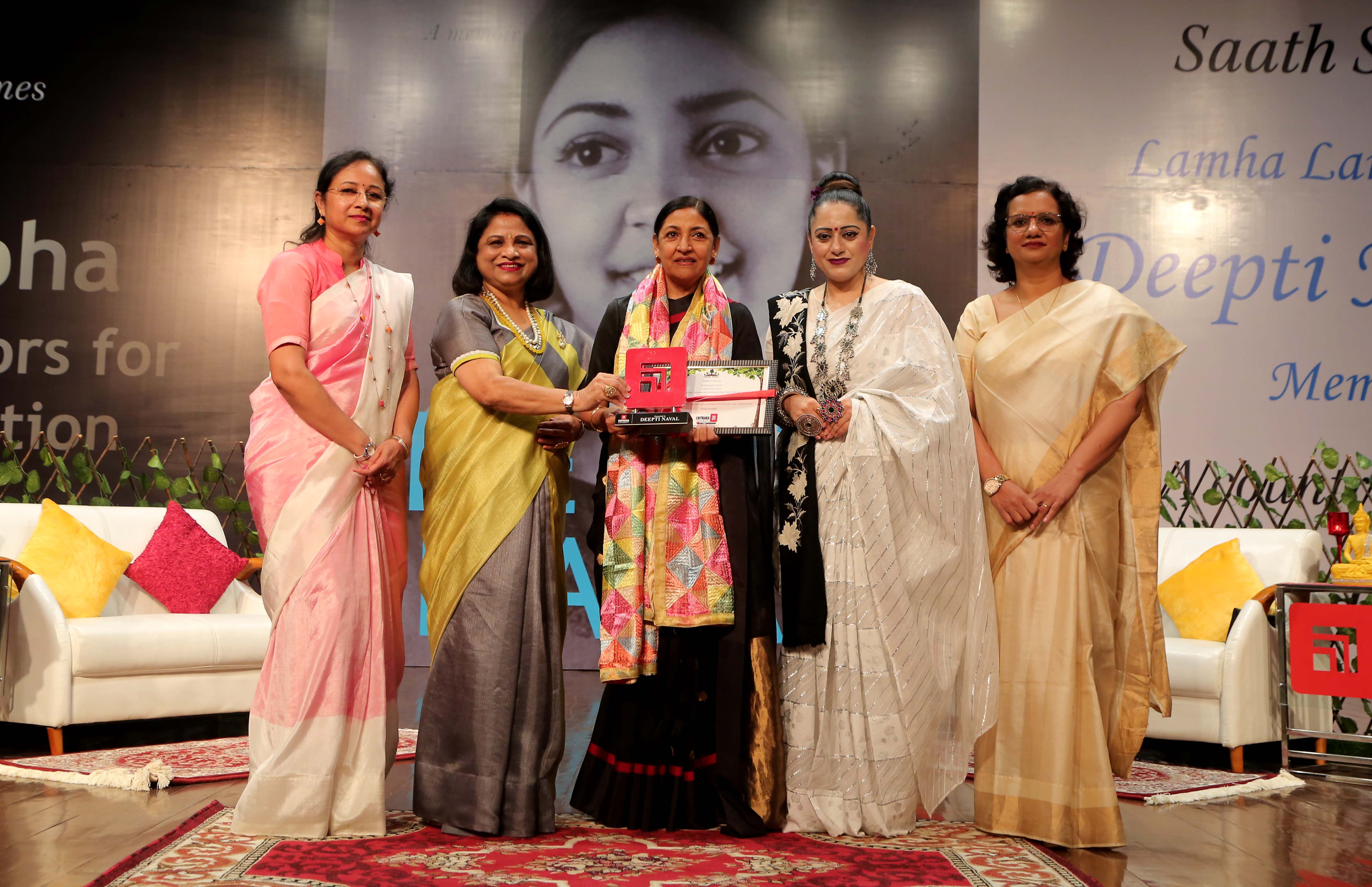 Chitkara Univesity’s  New Psychology Program Inaugurated by Deepti Naval and renowned Phychodramatist and Grapho Therapist