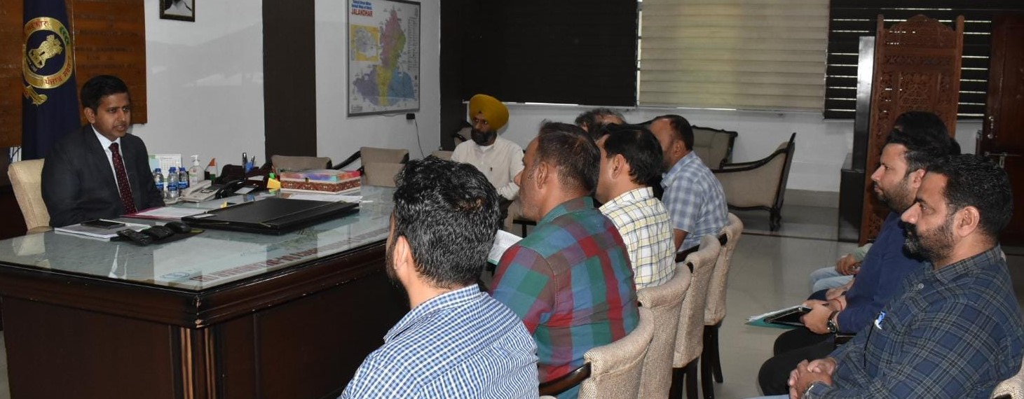 DC reviews preparation for wheat procurement in Jalandhar: administration to procure about 5.18 lakh metric tons of wheat in the season