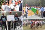CEO Punjab leads 200 cyclists to spread message of participative elections