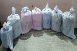 Four smugglers arrested with 63 KG opium.