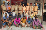 16 arrested for gambling in  Lohian Khas