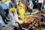 Diwali 2022: Bhagwant Mann buy ‘Diyas’ with wife in Mohali, urges people to help poor