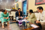 Dr. Baljit Kaur meets organization of deaf & speech impaired children