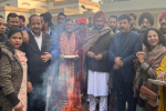 Cabinet Minister Balkar Singh celebrates Lohri with people
