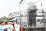 Cabinet Minister pays floral tribute to Dr. B.R. Ambedkar