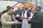 Transport Minister conducts surprise checking at local bus stand