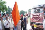 Punjab Governor flags off seven trucks of relief material for flood victims
