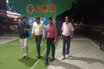 Distt admin converts under-bridge to box cricket ground under Yudh Nasheya Virudh campaign