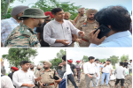 DC inspects flood-prone villages along River Satluj