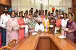 Bains hands over job letters to 27 candidates on compassionate ground in education dept