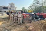 Three arrested for illegal sand mining