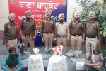 Smuggling poppy husk; truck driver, cleaner arrested with 105 kg contraband