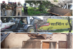 Drug smugglers illegal structures razed in Phillaur