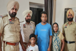 Missing eight-year child handed over to parents