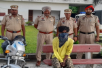 Villager arrested for stealing motorcycle