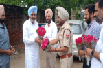 Guard of Honor given to Finance Minister Punjab on his arrival in District  Barnala.