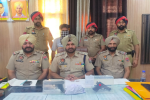 Drug peddler arrested with opium ,illicit pistol