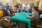 DC redress the grievances of villagers at Sidhwan Dona