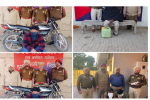 Crackdown on drug smugglers continues in Jalandhar rural .8 arrested with contraband.  