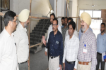 Additional Chief Electoral Officer visits counting centre in Jalandhar