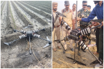 Pak drone spotted near border in Punjab's Ferozepur, shot down by BSF, watch video