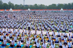 New record 21,000 join CM Di Yogshala; Health Minister leads function