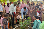D.C.  inaugurates kitchen garden at Anganwadi centre in Dhandowal village