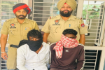 Two miscreants arrested for snatching mobile.