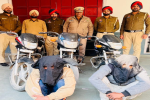Gang of snatchers busted; two arrested.