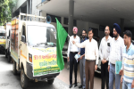 DC flags off publicity vans to sensitize farmers to harmful effects of stubble burning