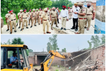 Yudh Nashian Virudh: illegal structure of  drug peddler demolished in Burj Hassan village