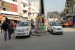 Parking space crunch adds to traffic chaos in Nakodar.