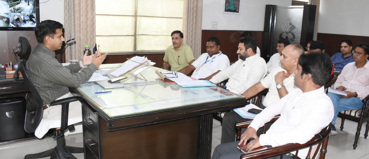 Deputy Commissioner directs to expedite work on 'Approach Road' to Adampur Airport