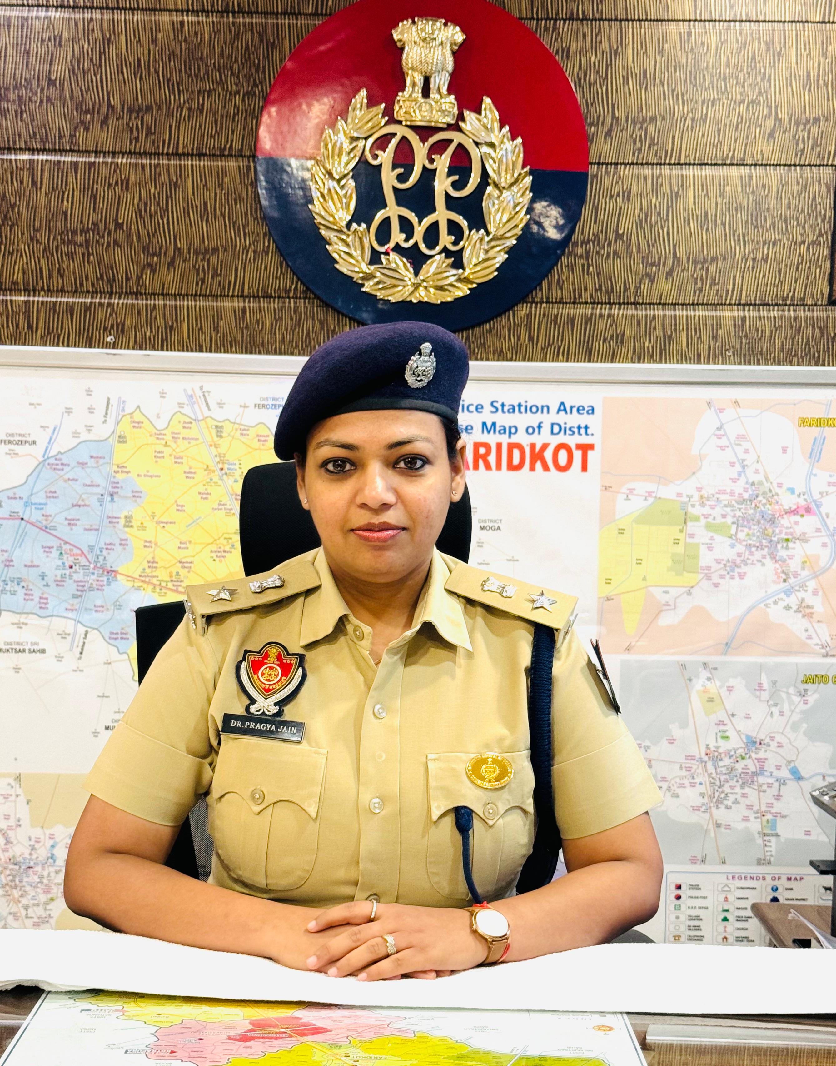 Dr Pragya Jain takes over as SSP Faridkot