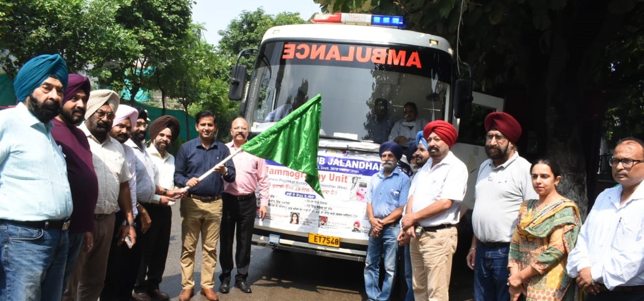 Deputy Commissioner flags off Cancer Awareness Van