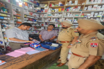 Police inspected medical outlets in Mehat Pur